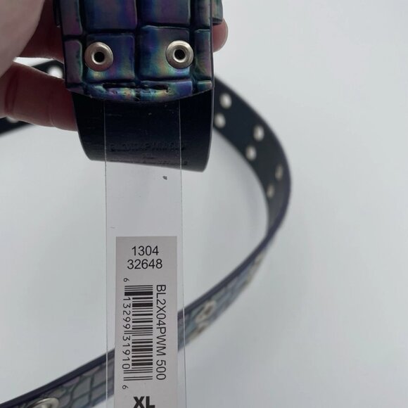 No Boundaries y2k iridescent snake belt XL - Picture 3 of 4